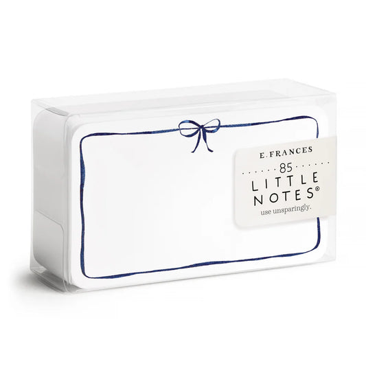 Little Notes - Navy Bow